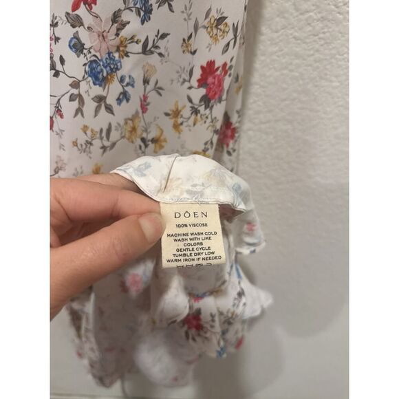 Doen ASCELLA DRESS
IN BLANC FLOWERING MEADOW Small - Picture 10 of 10